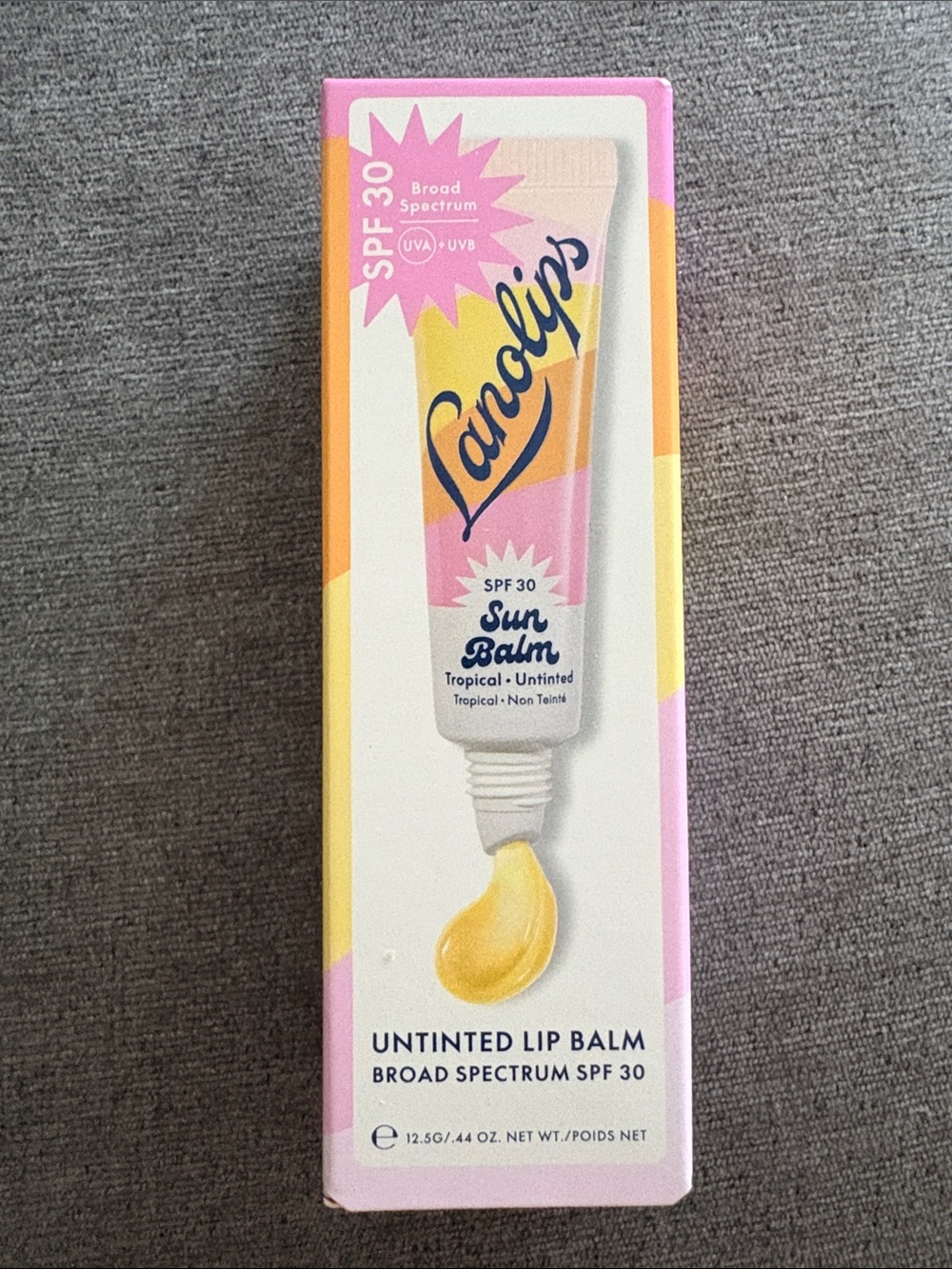 LANOLIPS Sun Balm Untinted Lip Balm SPF 30